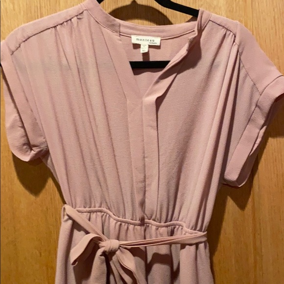 Pink Short Sleeved Dress - Picture 4 of 4